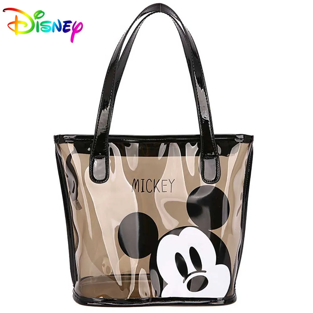 

Сумка-тоут женская прозрачная с принтом Микки-Мауса, 2022