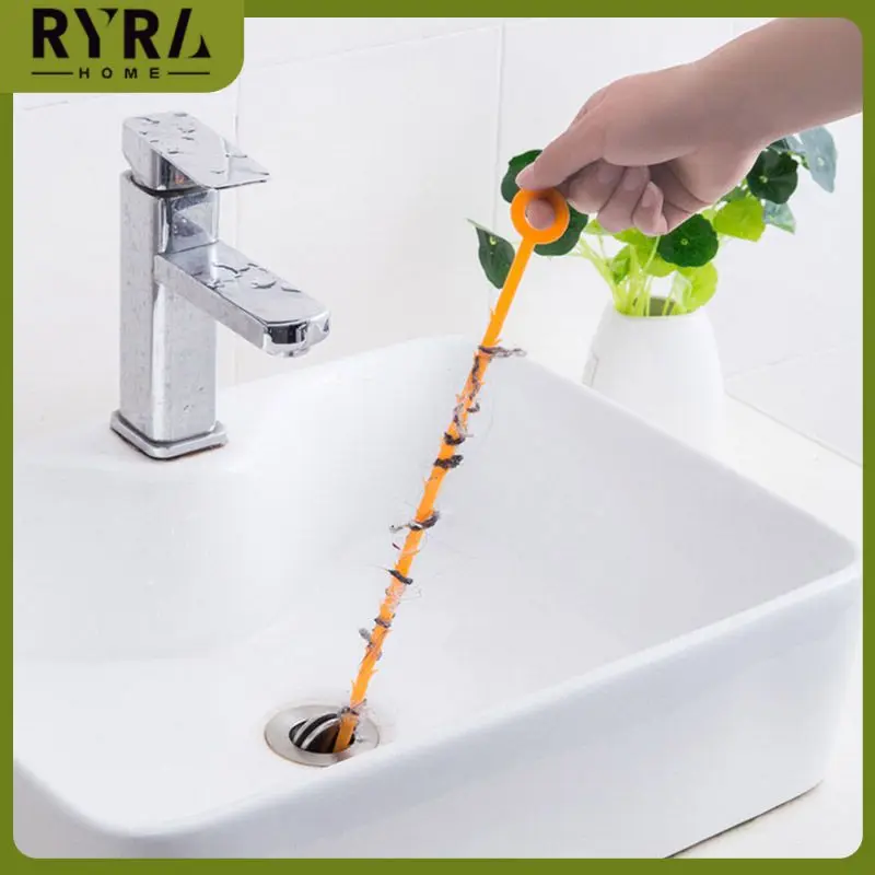 

Pipe Dredging Tools Cleaning Supplies For Kitchen Sink Drain Cleaner Drain Snake Water Channel Drain Sticks Clog Remover
