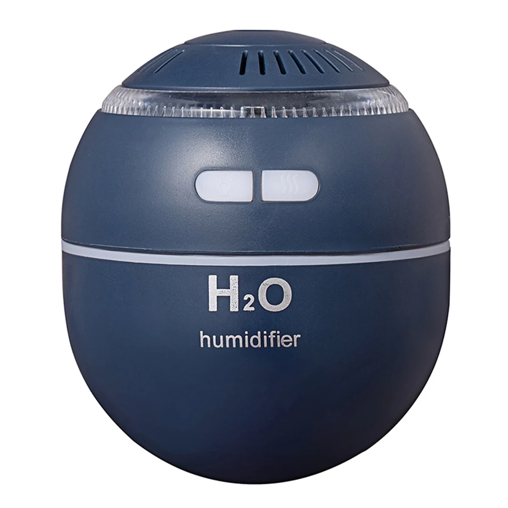 

120ML Space Ball Marquee Colorful Cup USB Humidifier Tumbler Aroma Diffuser Mini Air Humidifier with LED Light ,Blue
