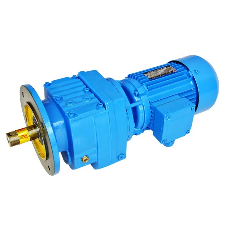 

Reductor de velocidad helicoidal pequeño montado en brida, engranaje de inducción, reparación de motor