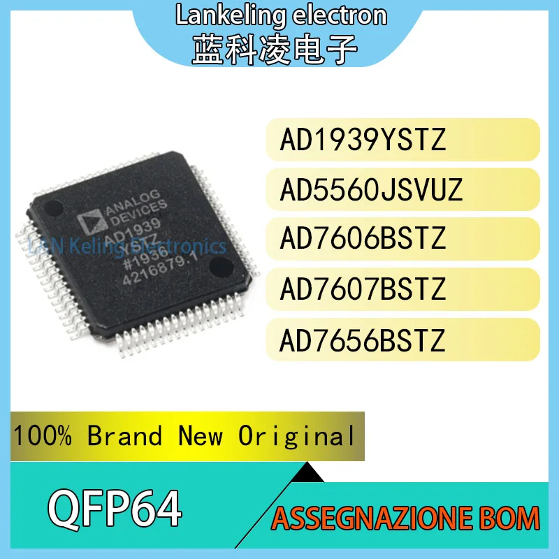 AD1939YSTZ AD5560JSVUZ AD7606BSTZ AD7607BSTZ AD7656BSTZ 100% Новый оригинальный стробоскоп