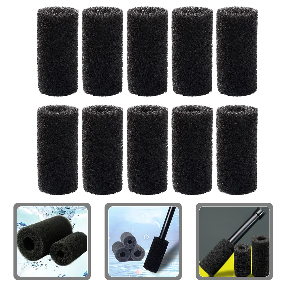 

10Pcs Filter Sponge for Fish Tank Aquarium Pre-Filter Sponges Intake Filter Sponge Cover