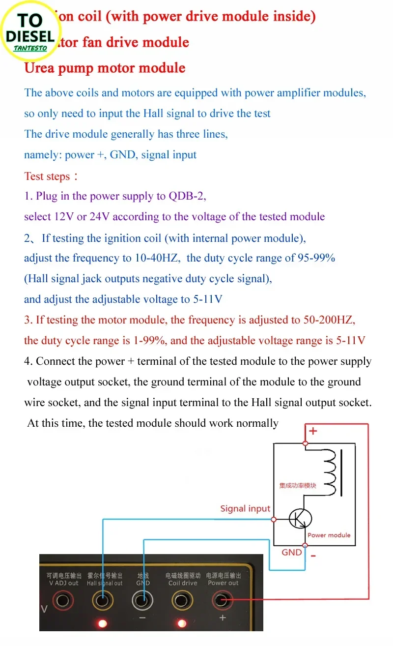 QDB-2A автомобильный детектор катушки зажигания CRIN инжектор электромагнитный