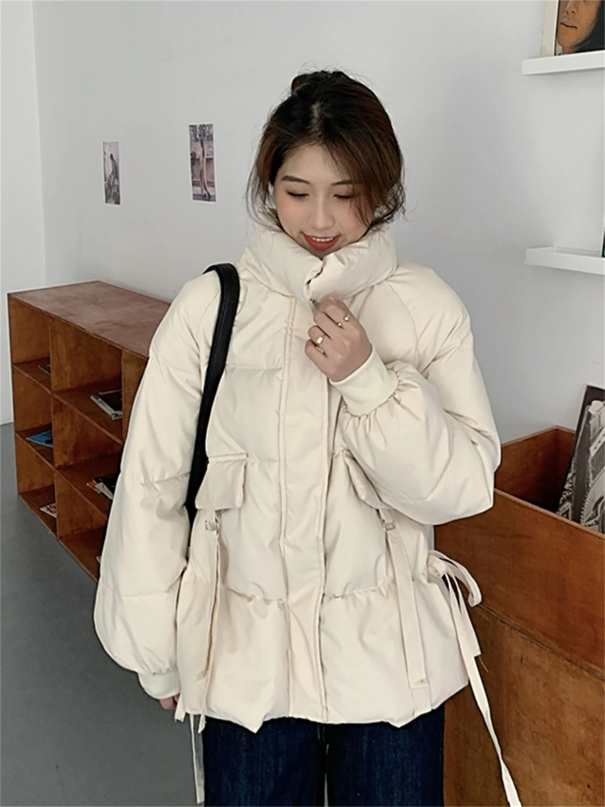 Bread And Cotton Clothes 2022 New Women's Autumn And Winter Coat Popular Korean Version Loose Ins Trend