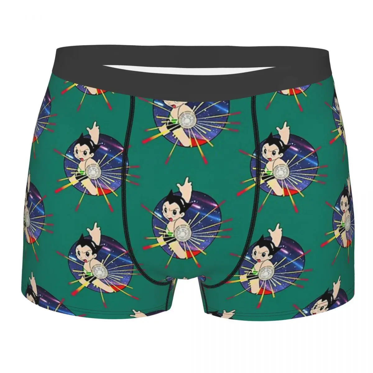 

Essential Mighty Atom Astroboy Tetsuwan Atom Underpants Breathbale Panties Man Underwear Print Shorts Boxer Briefs