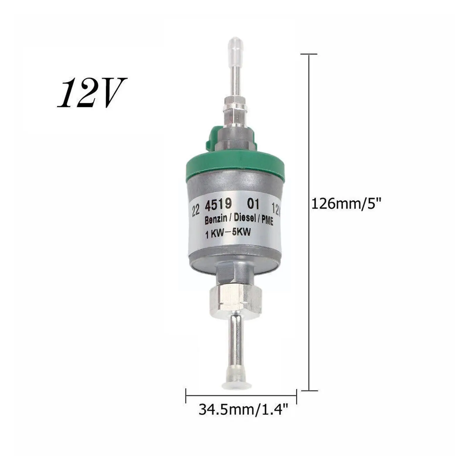 

12v/24v 1kw-5kw Universal Car Air Parking Oil Fuel Pump For Eberspacher Heater For Truck Long Life Easy To Install P1k4