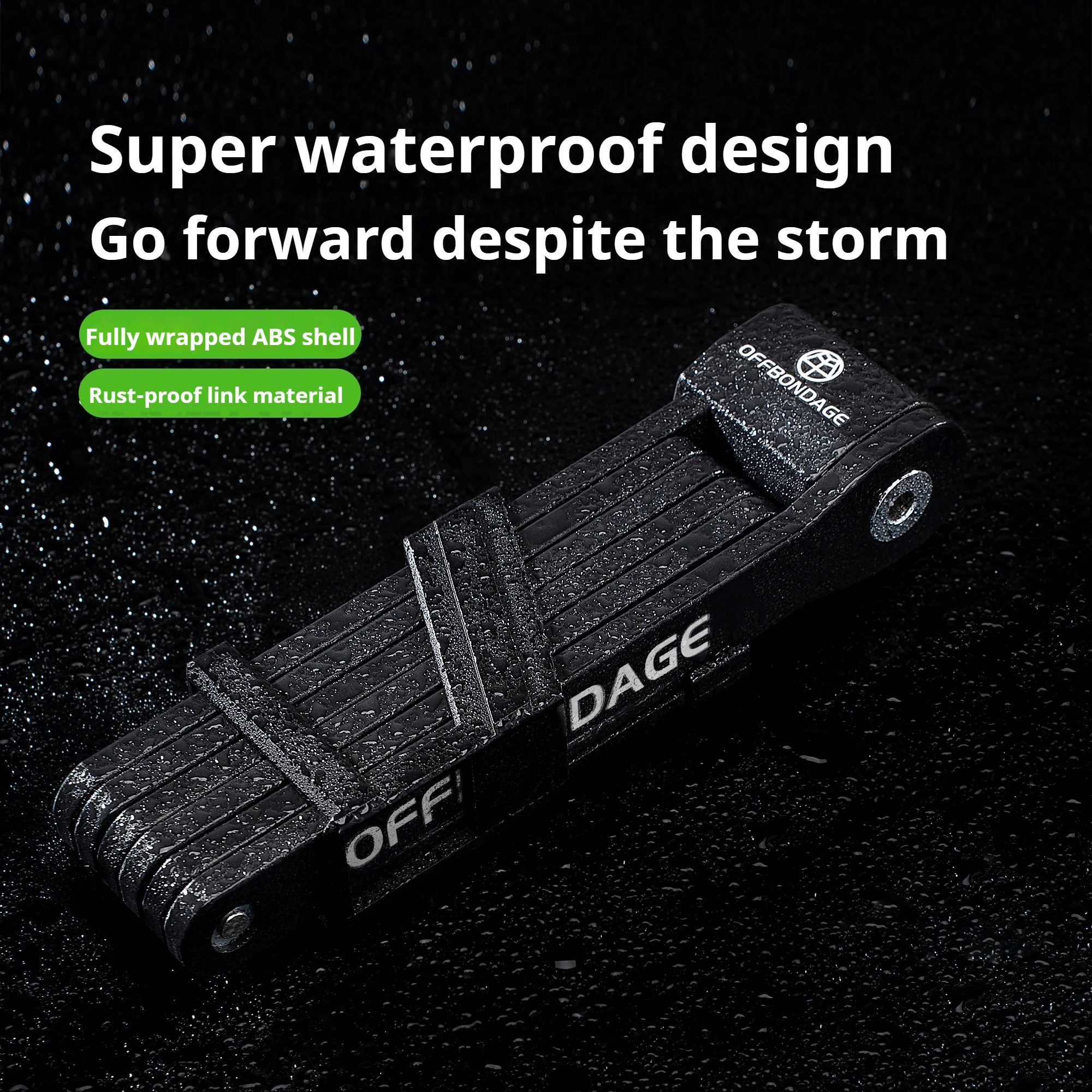 Складной Велосипедный Замок - Противоугонный Кодовый Сверхпрочный