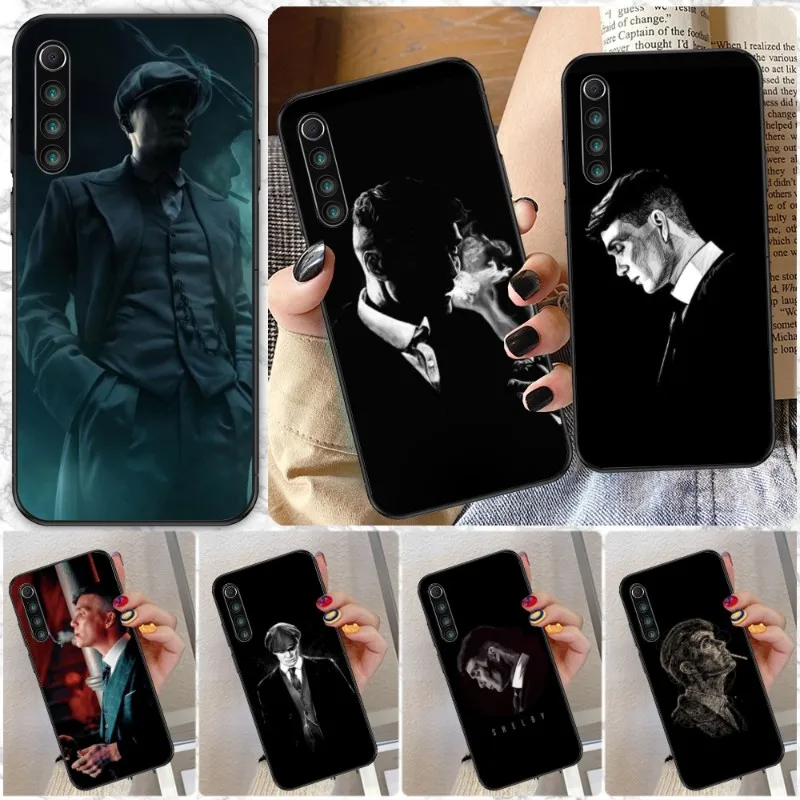 Чехол Tommy Shelby для мобильного телефона Xiaomi Redmi Note 12 11 10 9T 8 7 Pro 9 9A 9C черный мягкий