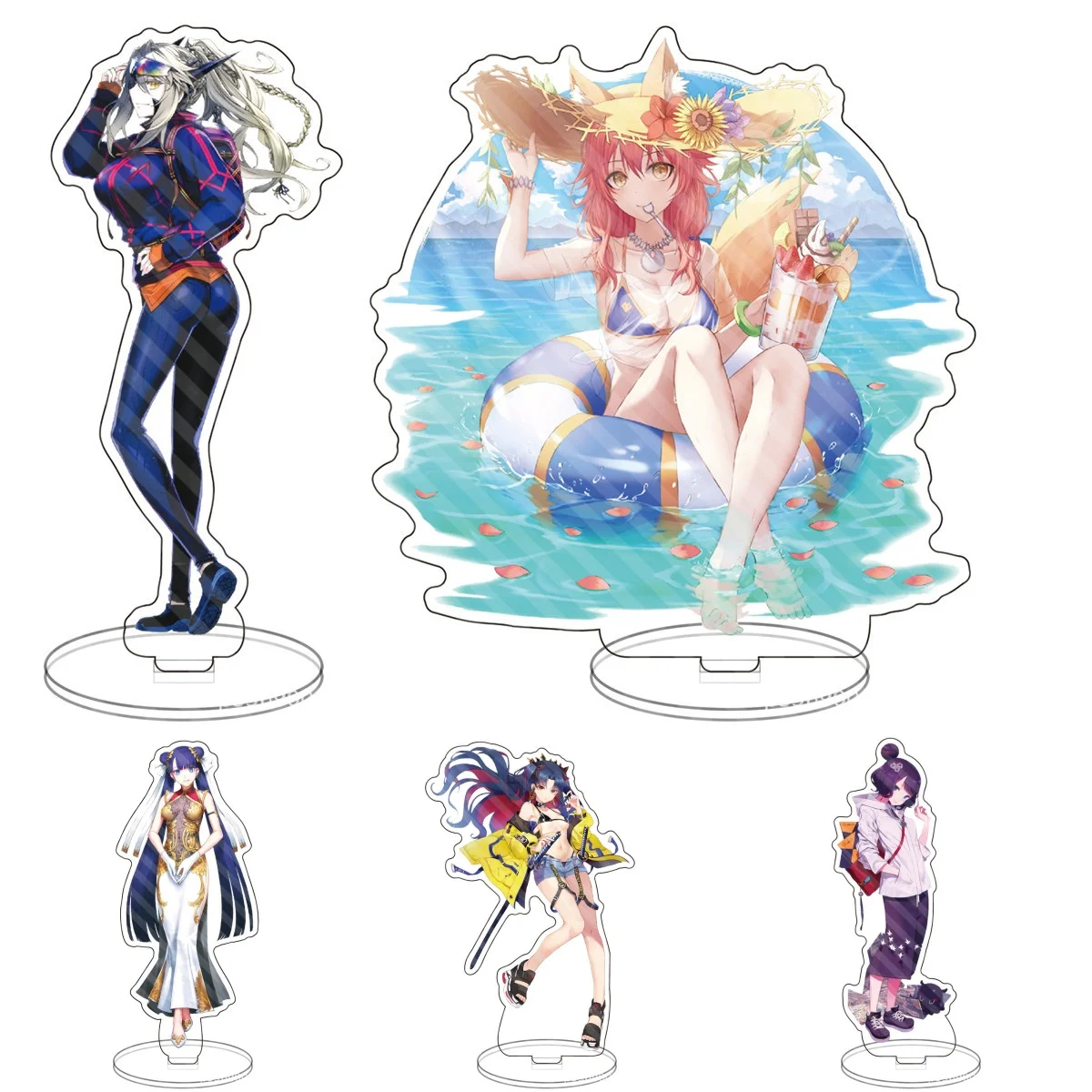 Горячая игра Fate Stay Night фигурки Acher Gilgamesh Altria Pendragon FGO акриловая подставка модель