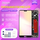 Оригинальный 5,5-дюймовый Оригинальный ЖК-дисплей для Huawei P20 Pro, сенсорный дисплей, телефон, экран с дигитайзером в сборе с инструментами