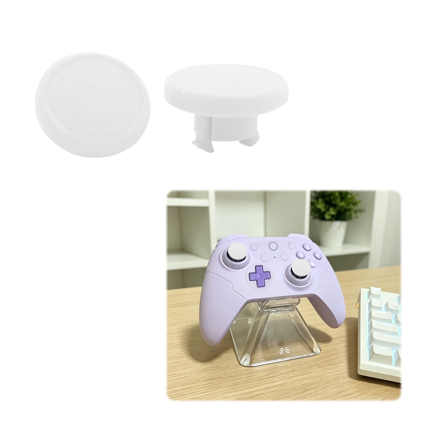 Фото Запасные части для джойстика 8BitDo Ultimate 2C: накладки на стики, предотвращающие расшатывание, усиленные и устойчивые, для ремонта. №4
