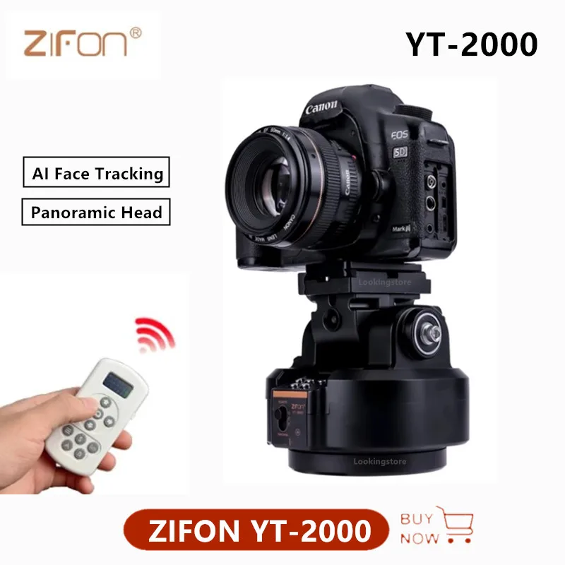 Штатив-Стабилизатор ZIFON YT-2000 AI с автоматическим мотором и вращающейся панорамной головкой