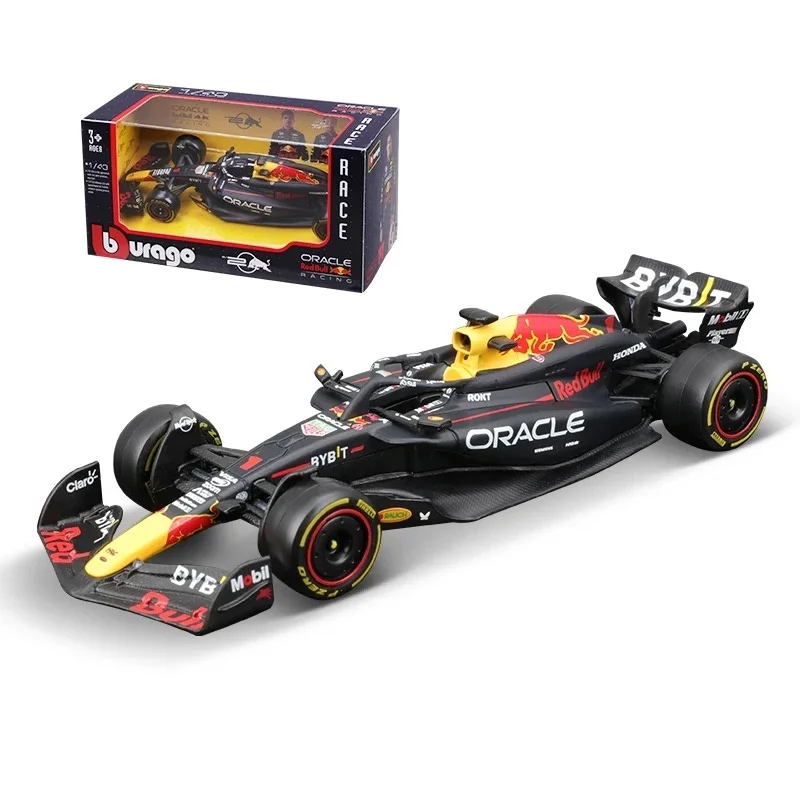 Новый оригинальный Bburago 1:43 F1 Red Bull Rb20 2024 твердый переплет # Max Verstappen 11 Литая под