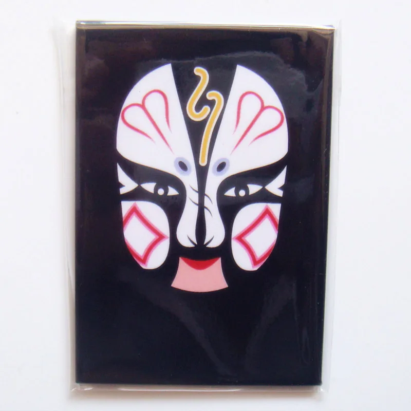 

Traditional Chinese Style Souvenir Magnets , Quintessence Peking opera Fridge Magnet SFM-618