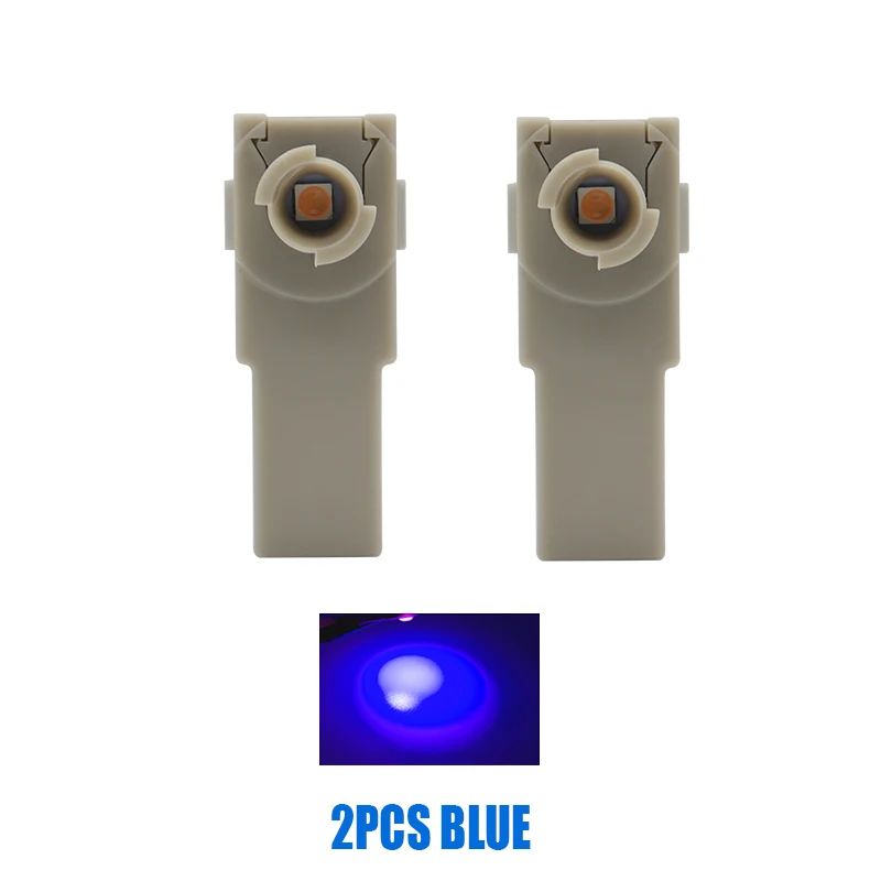 2 шт., 12 В постоянного тока, внутренние светильники для ног, лампы для ног, белые, розовые, красные лампы для Toyota Rav4, автомобиль