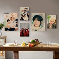 kpop stray kids classic movie posters vintage room home bar cafe decor aesthetic art wall painting