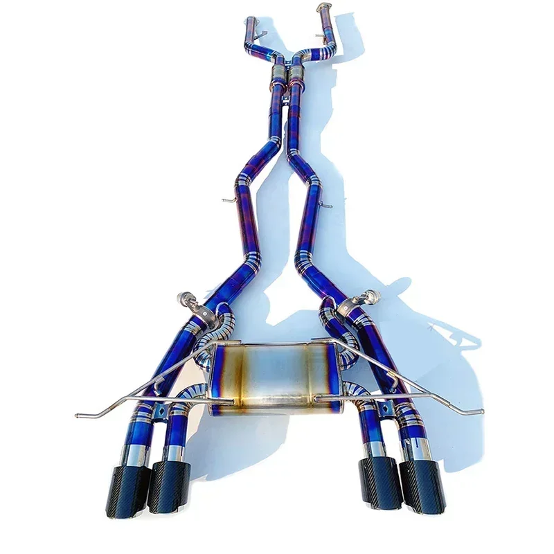 Высокопроизводительный титановый выпускной клапан Catback для BMW M3 M4 F80 F82 3.0T 2015