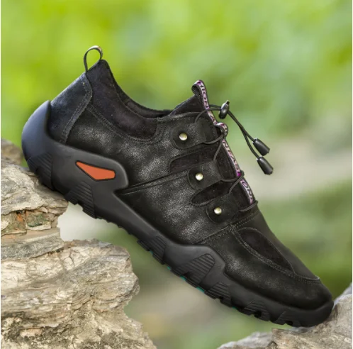 2022 Man Leather Casual Shoes Fashion 