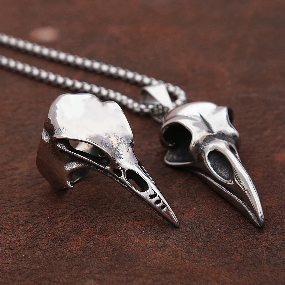 Скандинавская мифология Odin искусственный череп из нержавеющей стали Байкерский