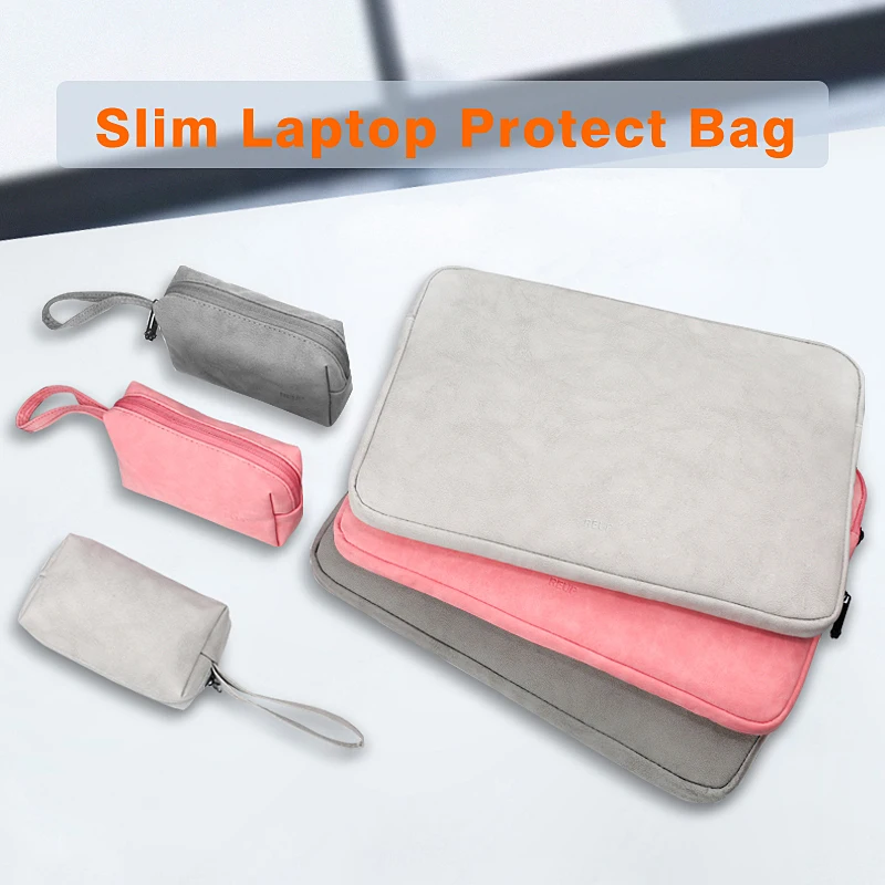 

Laptops Sleeve Case 13 14 15.4 15.6 Inch For HP DELL Notebook bag Carrying Bag Macbook Air M1 Pro 13.3 Shockproof Case for Women