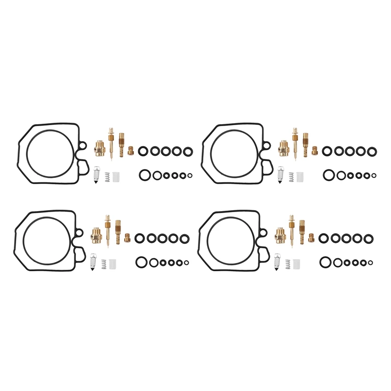 

4X Motorcycle Carburetor Repair Carb Rebuild Kits For Honda Goldwing GL1100 1980-1983 GL 1100 Goldwing 80 81 82 83