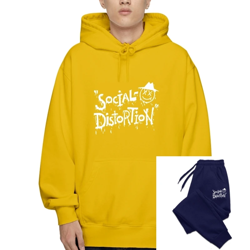 

Свитшот с капюшоном и логотипом в стиле панк-рок