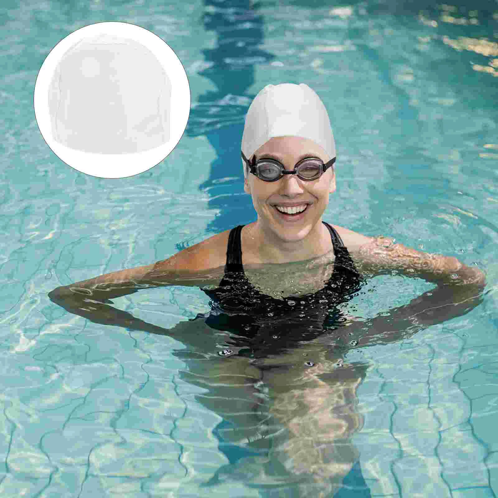 

Hat Waterproof Swimming Hat Portable Adult Swimming Hat Professional Swim Hat for Outdoor Swim Training