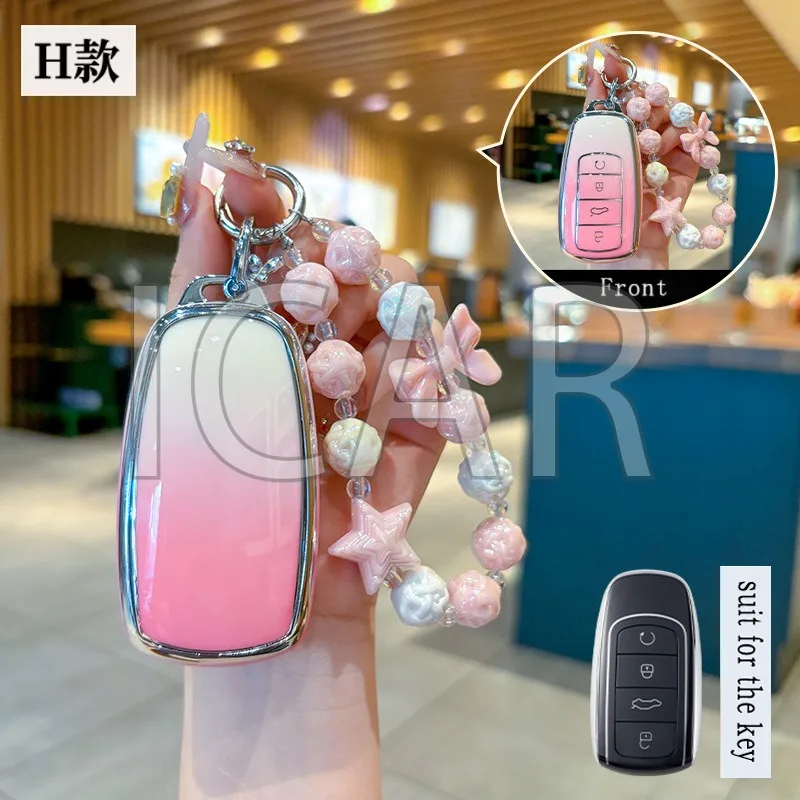 

Чехол Для Ключей Из ТПУ Для Chery Omoda 5 C5 Tigo 7 8 Pro Max Plus Arrizo 5-автомобильный Аксессуар Для Ключей