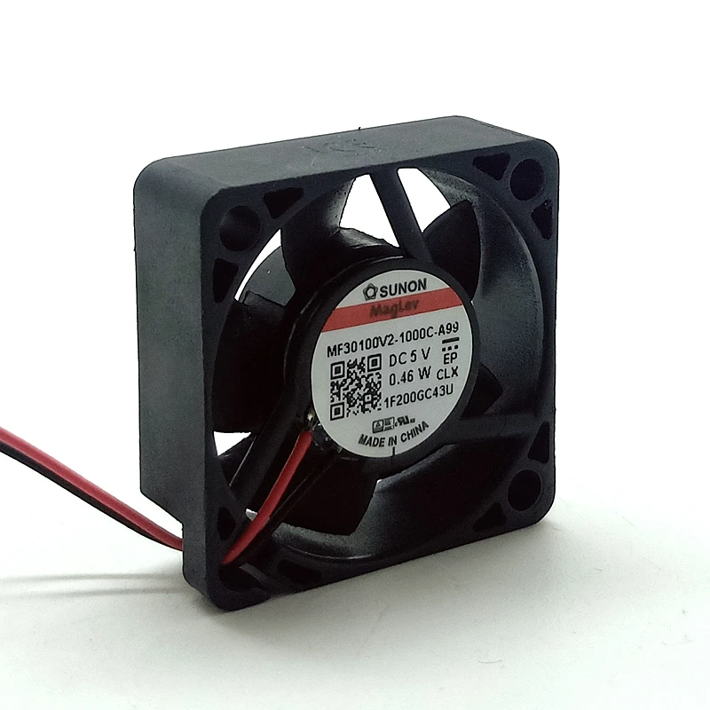 

MF30100V2-1000C-A99 30mm 5V Cooling Fan,for Hard Disc,Projector Mini Micro Axial Cooling Fan 30X30X10mm