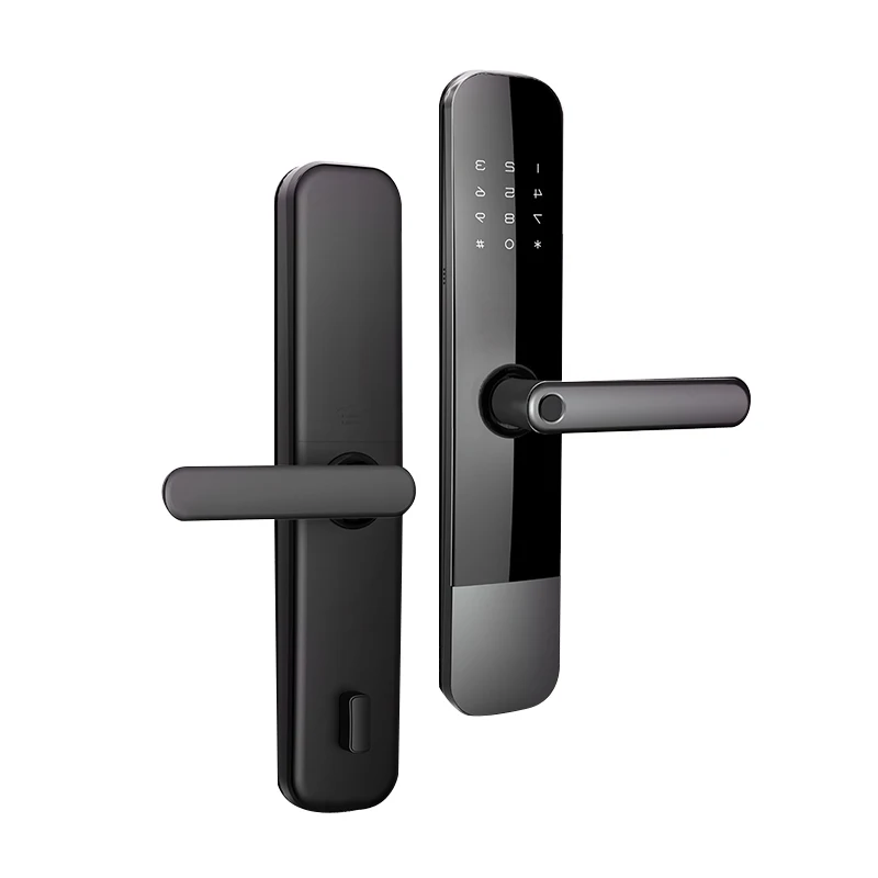 

Free Sample New Remote Tuya Smart Phone App Digital Camera Wifi Fingerprint Smart Lock With Camera Doorbell