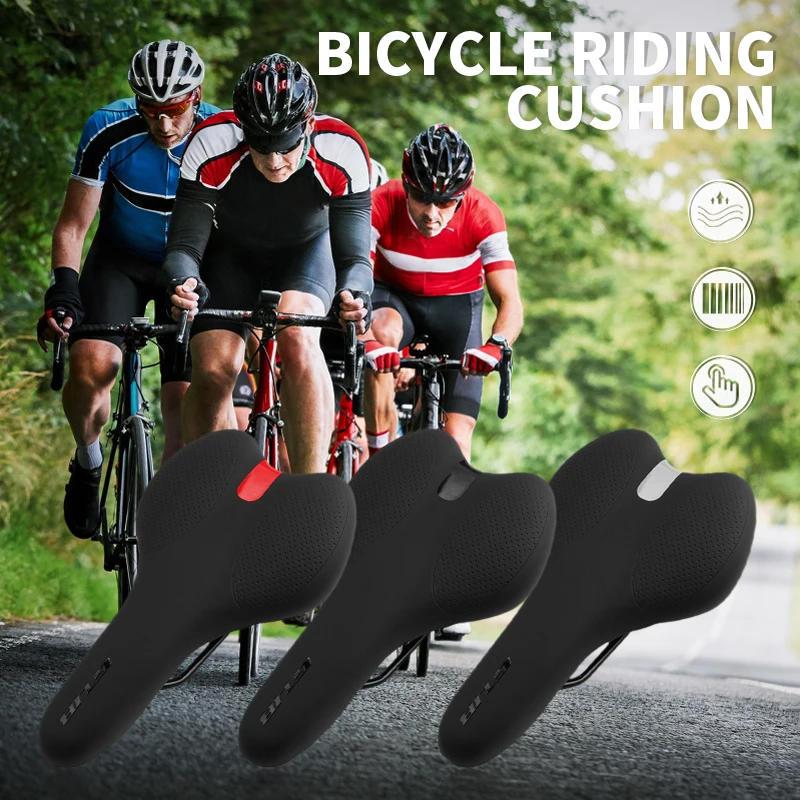 

Comfortable Saddle MTB Mountain Road Bike Seat Hollow Gel Cycling Cushion Exercise Bike Saddle For Men And Women