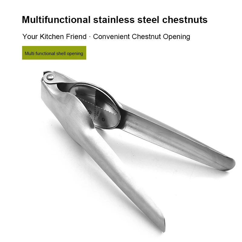

2 in 1 Stainless Chestnut Machine Kitchen Accessories Chestnut Sheath Chestnut Cutter Chestnut Opener Chestnut Nut for Nuts