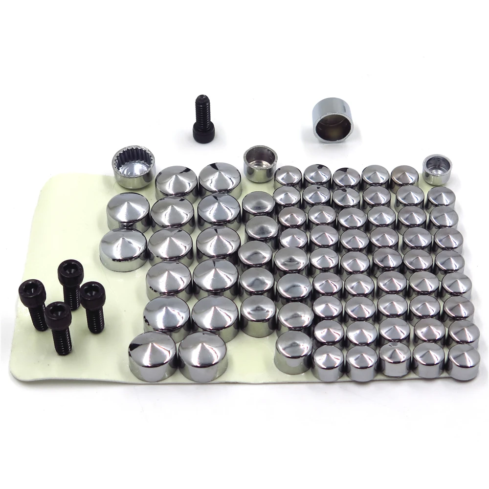 

Free shipping Motorcycle Bolts Toppers Caps For Harley Davidson 2007-2013 TOURING FLT FLH CHROMED