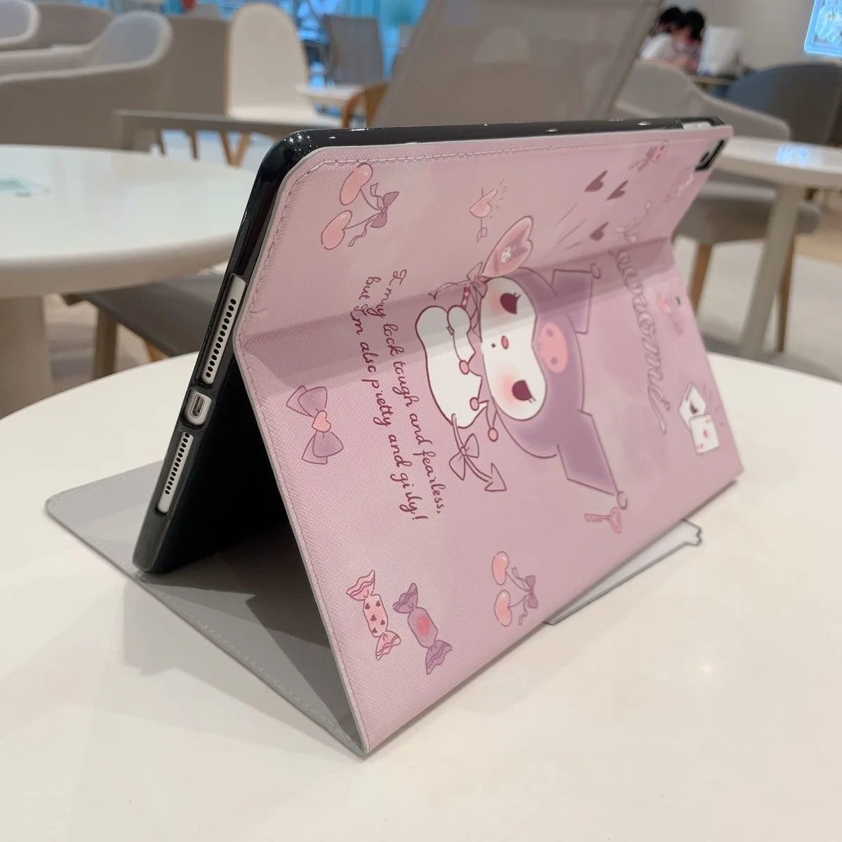 Sanrio Kuromi Melody iPad Air 2021 Чехол Air 4 силиконовый защитный чехол для iPad Pro Mini 6 10,2 дюйма 8th противоударный мягкий чехол