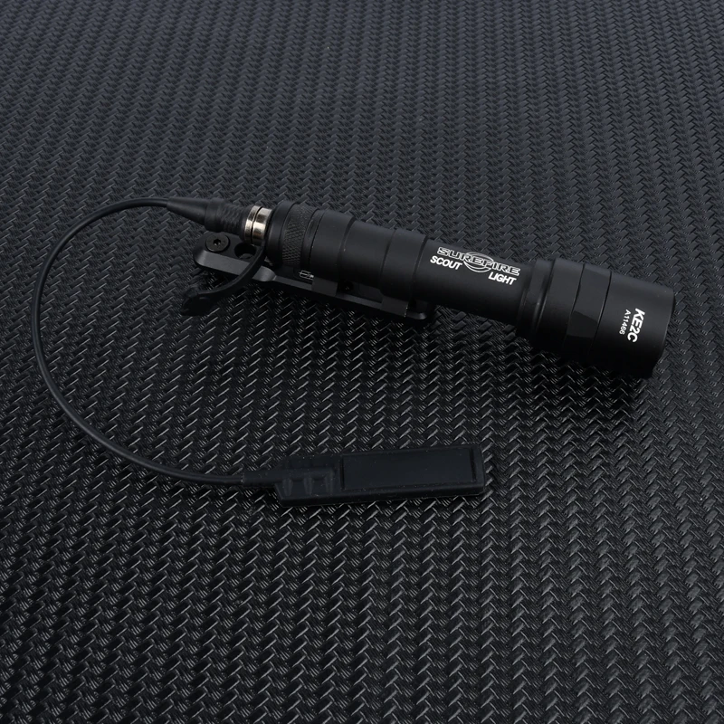 Тактический фонарик со смещенным креплением KeyMod M-LOK Thorntai адаптивная световая