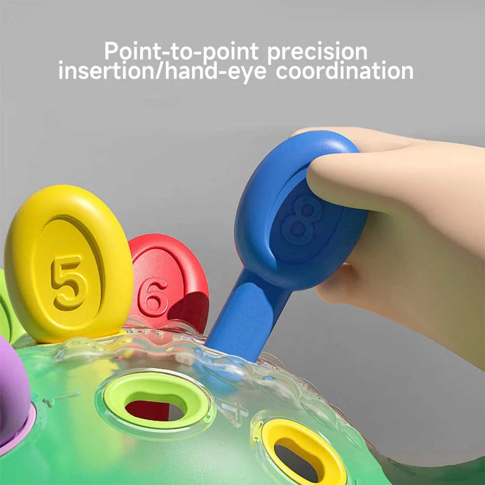 Динозавр Монтессори игрушки для малышей детей координация рук и глаз развитие