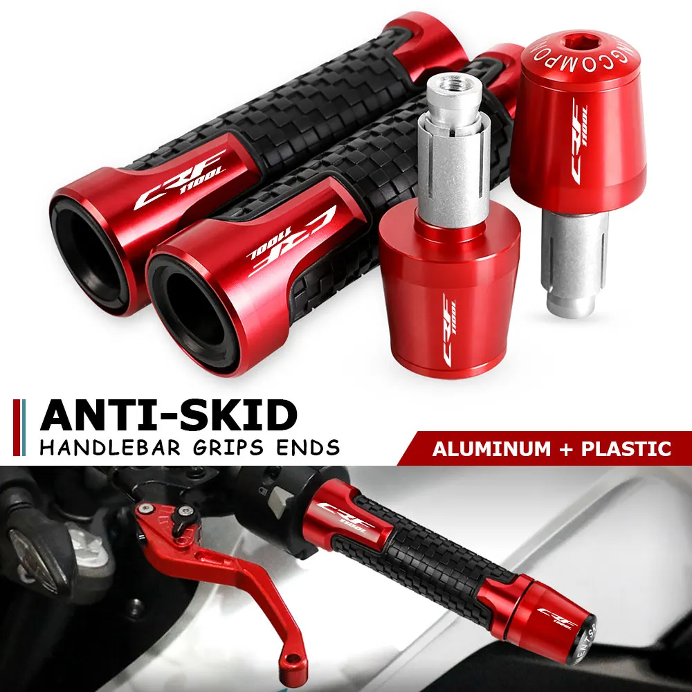 

Motorcycle Accessories 7/8" 22MM Handlebar Hand Grips Handle Bar End Cap plug For HONDA CRF1100L CRF1000LAFRICATWIN CRF1100L