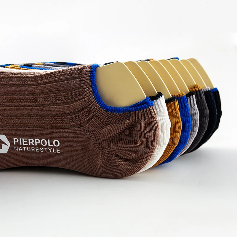 Brand high quality 100 pure cotton socks men's sports breathable comfortable wear-resistant men's deodorant invisible socks