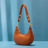 half moon armpit bag womens hobo bag shoulder bag fashion soft high quality pu leather handbag small simple fashion handbag