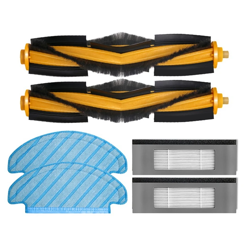 

For ECOVACS Deebot T9 AIVI T8 AIVI N8 N5 Series Robot Vacuum Cleaner Main Brush HEPA Filter Cleaning Replacements