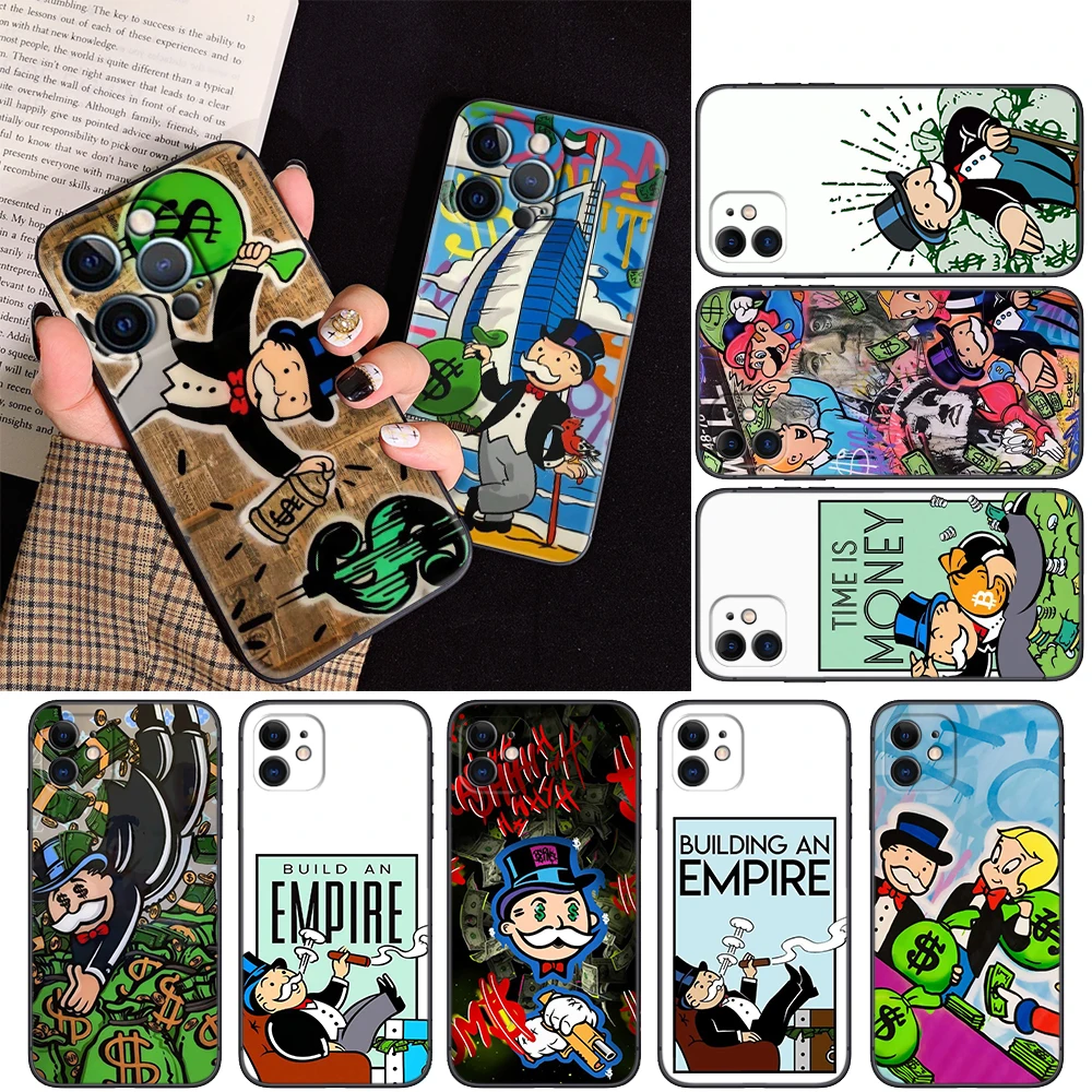 Мягкий силиконовый чехол Alec M-Monopoly Art для Redmi 7 7A 8 9A 9 9C 10 9T 10X S2 10A 10C K20 K30 K40 Pro