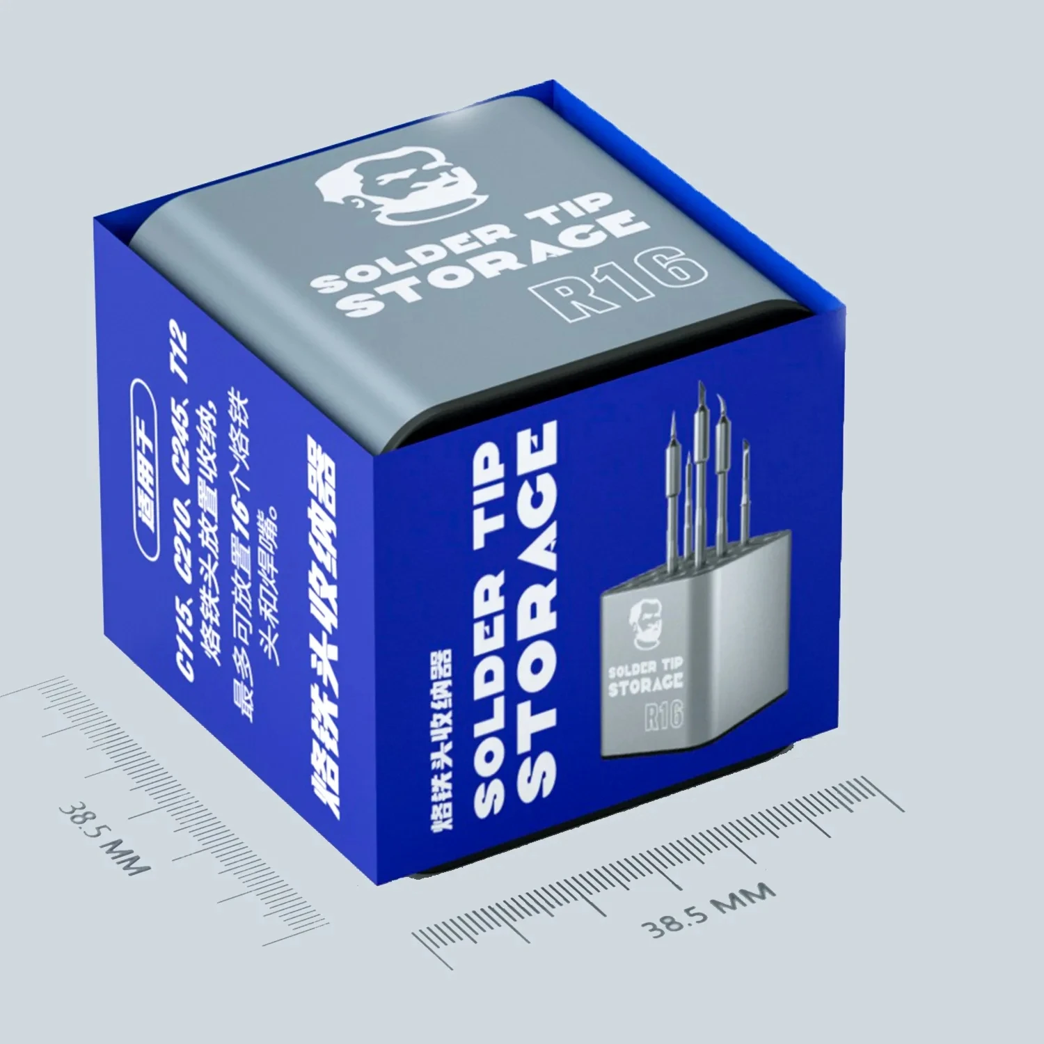 

Хранилище для наконечников паяльника MECHANIC R16 welsolo