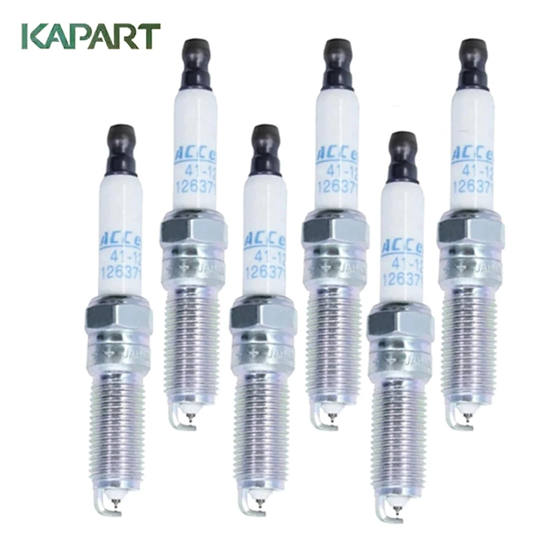 

4-6PCS Iridium 12637199(91970) 41-123 ILNAR8B7G OEM Spark Plug Set Fit for MG HS GS GT for Chevrolet Cruze 3 Mairuibao XL 4PCS