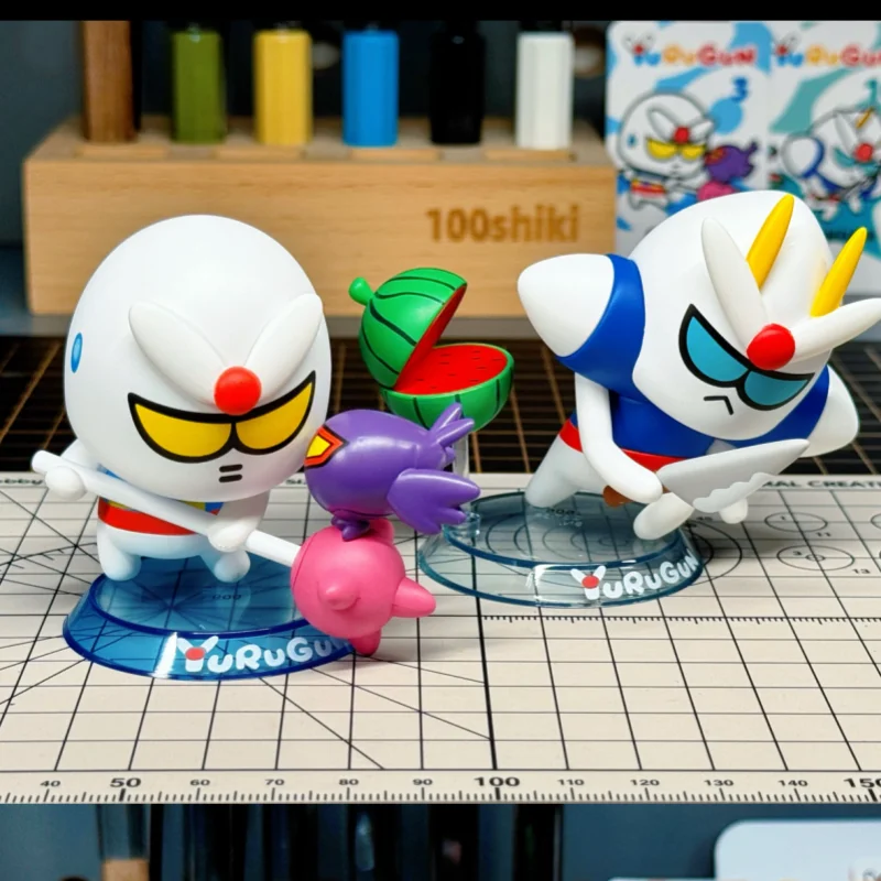 Фото Фигурка Bandai Yurugun Gundam Series 3 Q-версии, мини-модель Unicorn Z'Gok, коллекционная игрушка для украшения рабочего стола, для взрослых любителей хобби. №4