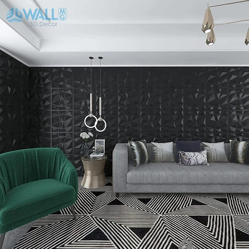 12 шт. 50 см 3D настенная панель наклейка на стену рельефная художественная не