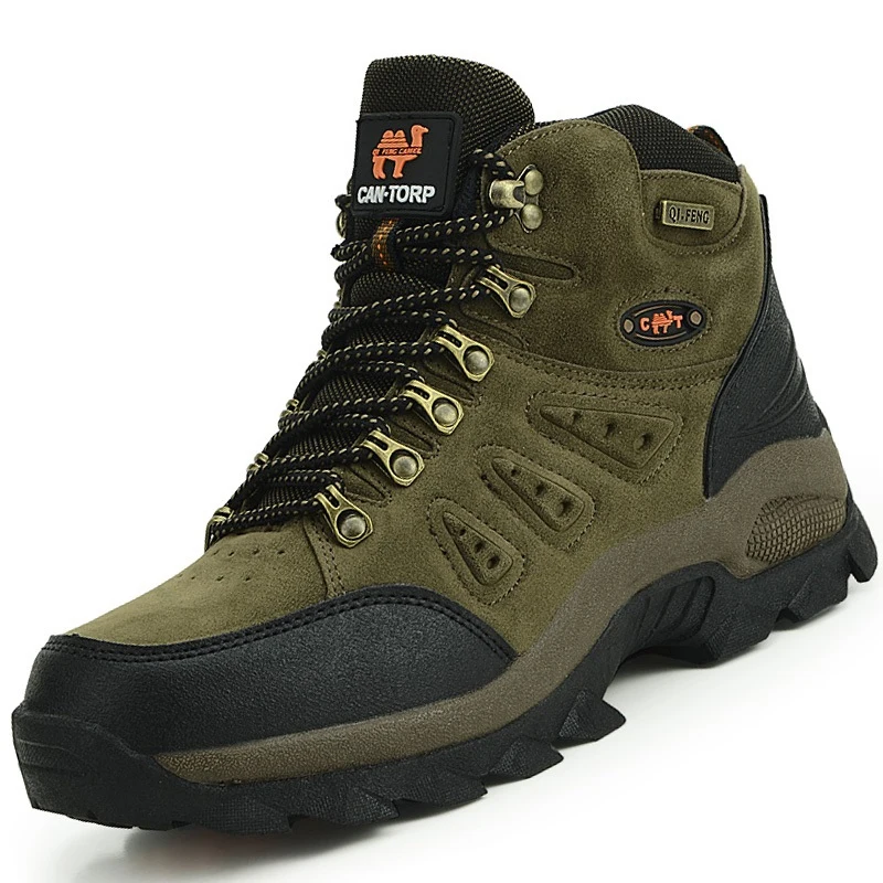 Large Size 48 Hiking Shoes Men Couple Sneakers High Top Mountain Climbing Shoes Women Outdoor Non-slip Jogging Trekking Sneakers