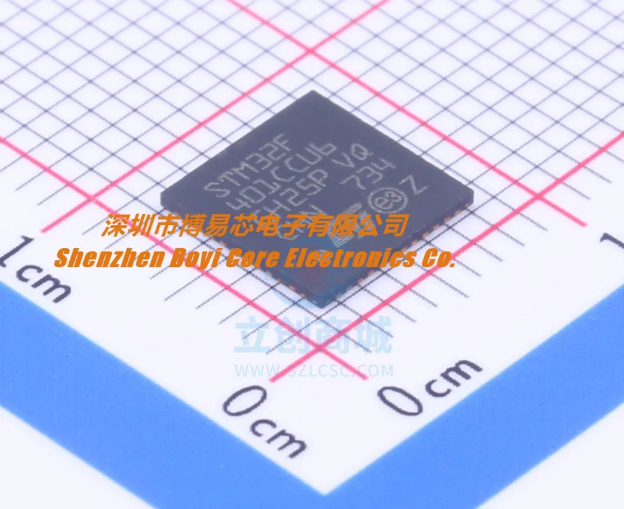 

Original STM32F401CCU6 UFQFPN48 STM32F411CEU6 QFN48 STM32F103T6U6 T8U6 TBU6 MCU micro chip controlador Microcontrolador IC