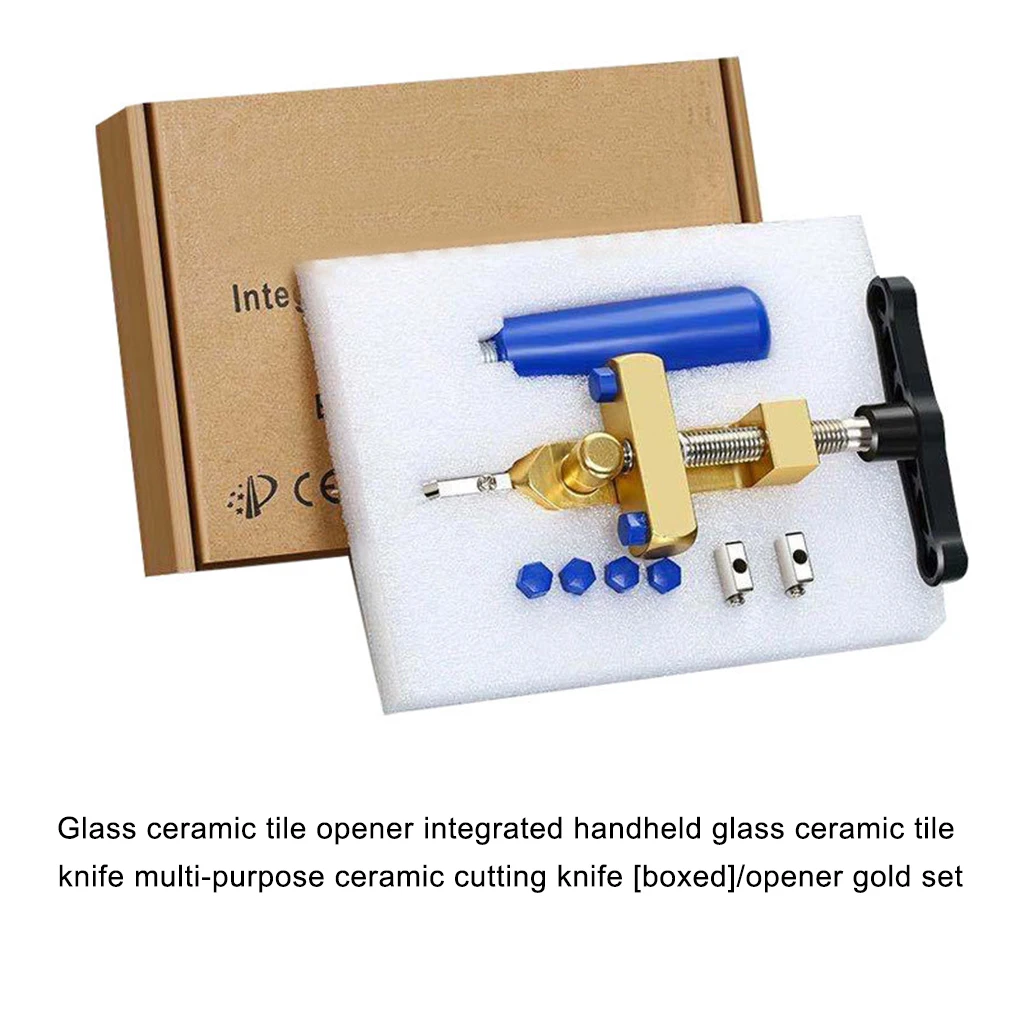 

Multi-purpose Glass Cutter For Precise Cutting - For DIY Projects Easy To Use I For DIY Projects Glass Tile Tool