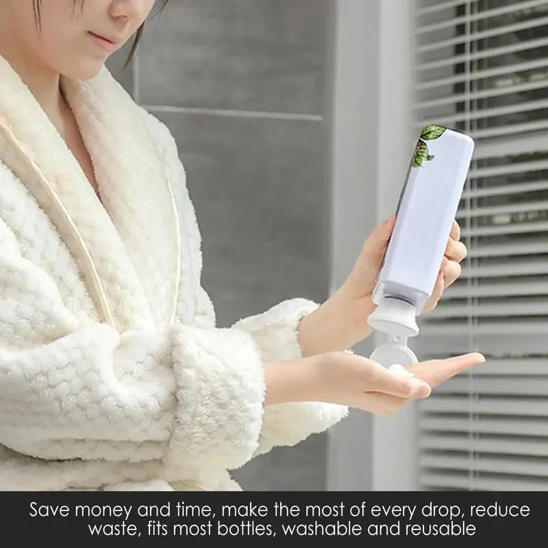 Набор перевернутых бутылок с крышкой и 3 адаптерами пластиковый материал для