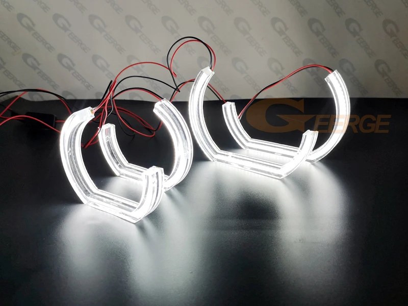 Для BMW X5 X6 F15 F16 F85 F86 2014 2015 2016 2017 2018 Ультра яркий кристалл DTM Стиль Led Angel Eyes Halo Кольца